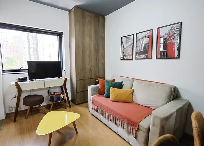 Flat 1804 - Apart Hotel 1804 •Le Premier Suites Jd. Paulista